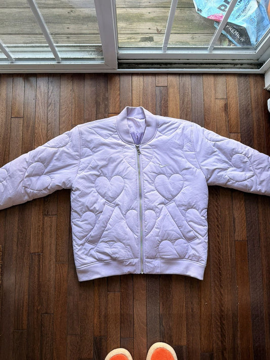 Drake Related Certified Lover Boy Clb Heart Puffer - Size XL - Back View