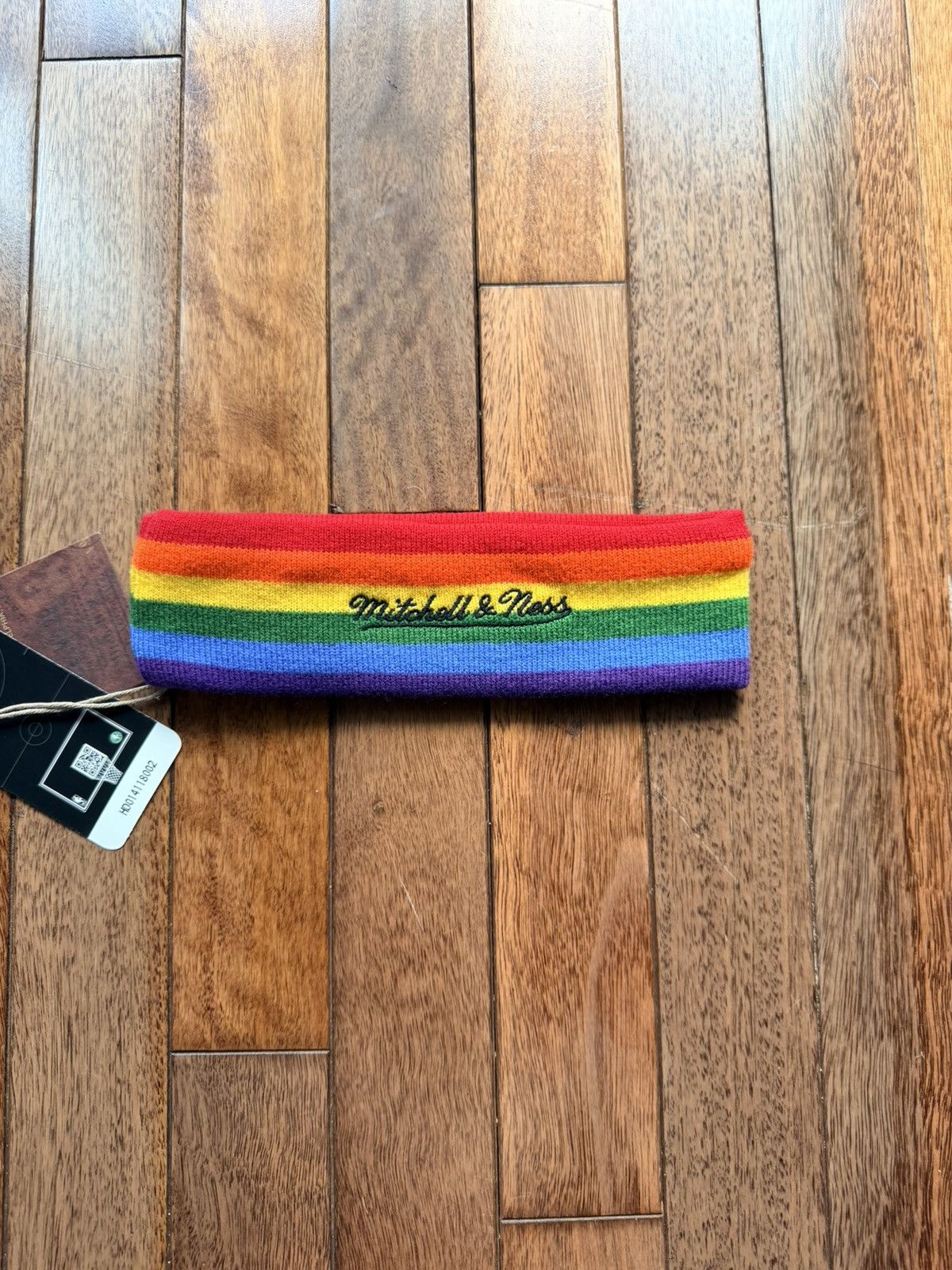 Supreme Mitchell Ness Teams Headband Denver Nuggets - Size OS - Back View