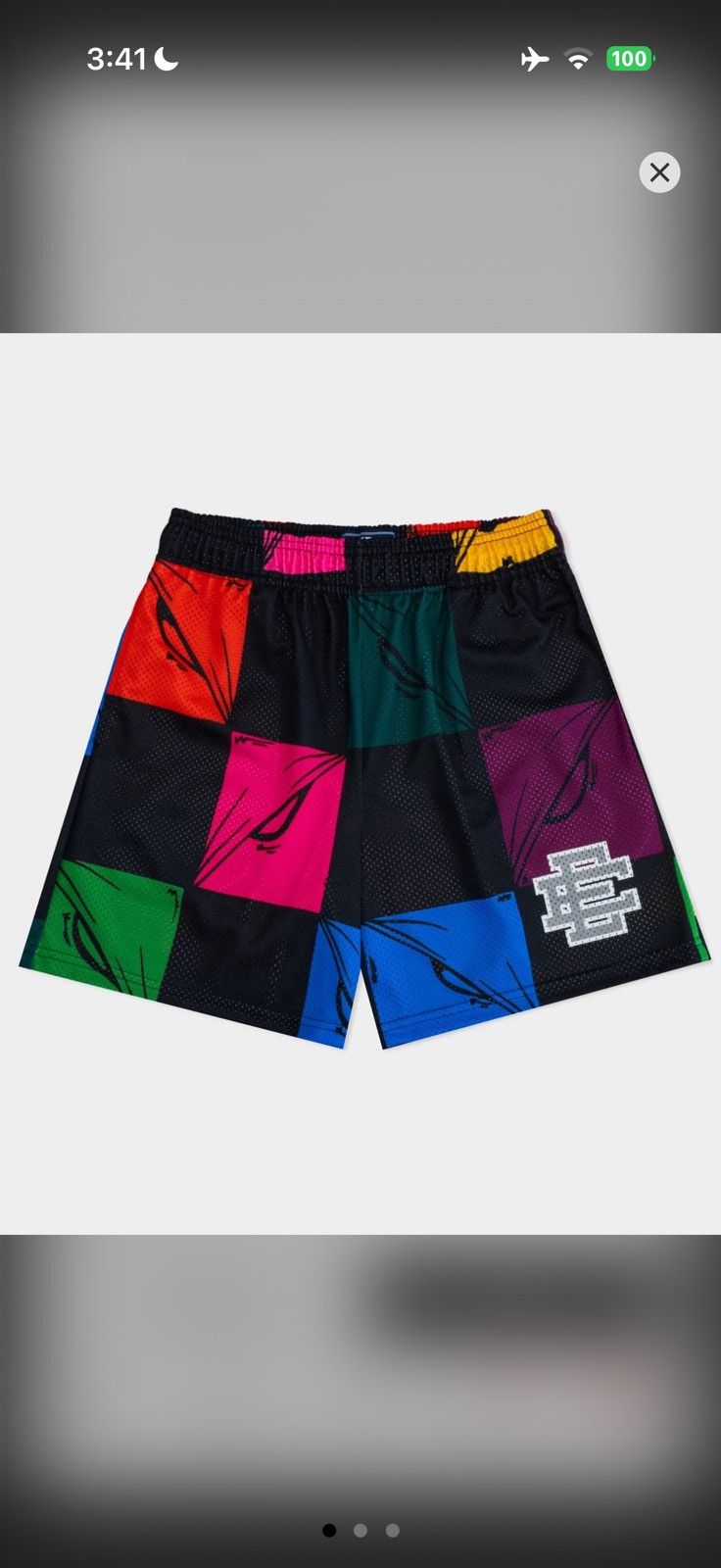 Eric Emanuel Matty Boy Short Multicolor - Multicolor - Size 36 - View 8