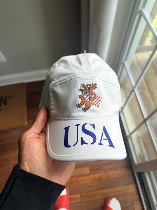 Nike Vaa Unstructured Fly Cap Usmnt - Red - Size OS - Back View