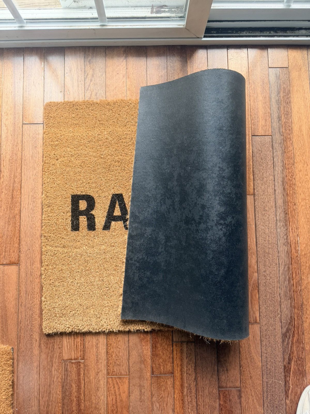 The GV Gallery Raspberry Hills Door Mat - Beige - Size OS - Tag/Label