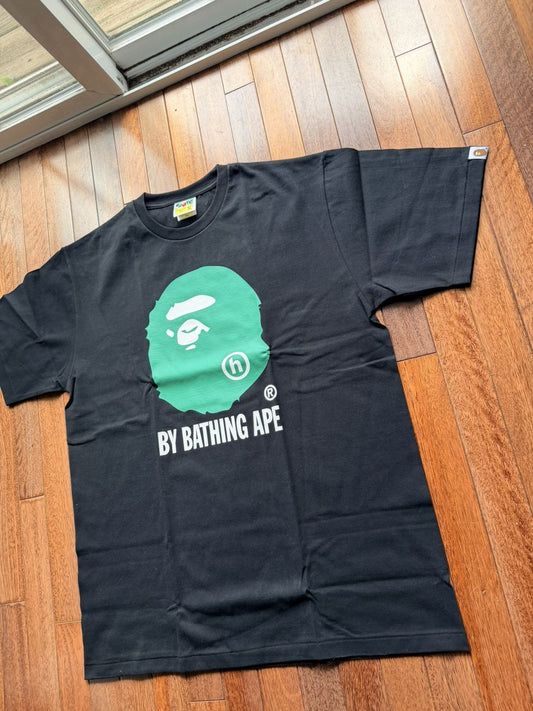 Bape X Hidden Bathing Ape Tee Black - Black - Size XL - Back View