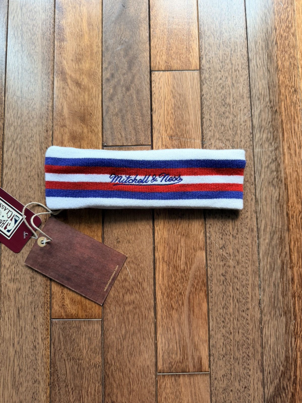 Supreme Mitchell Ness Teams Headband Bullets - Size OS - Back View