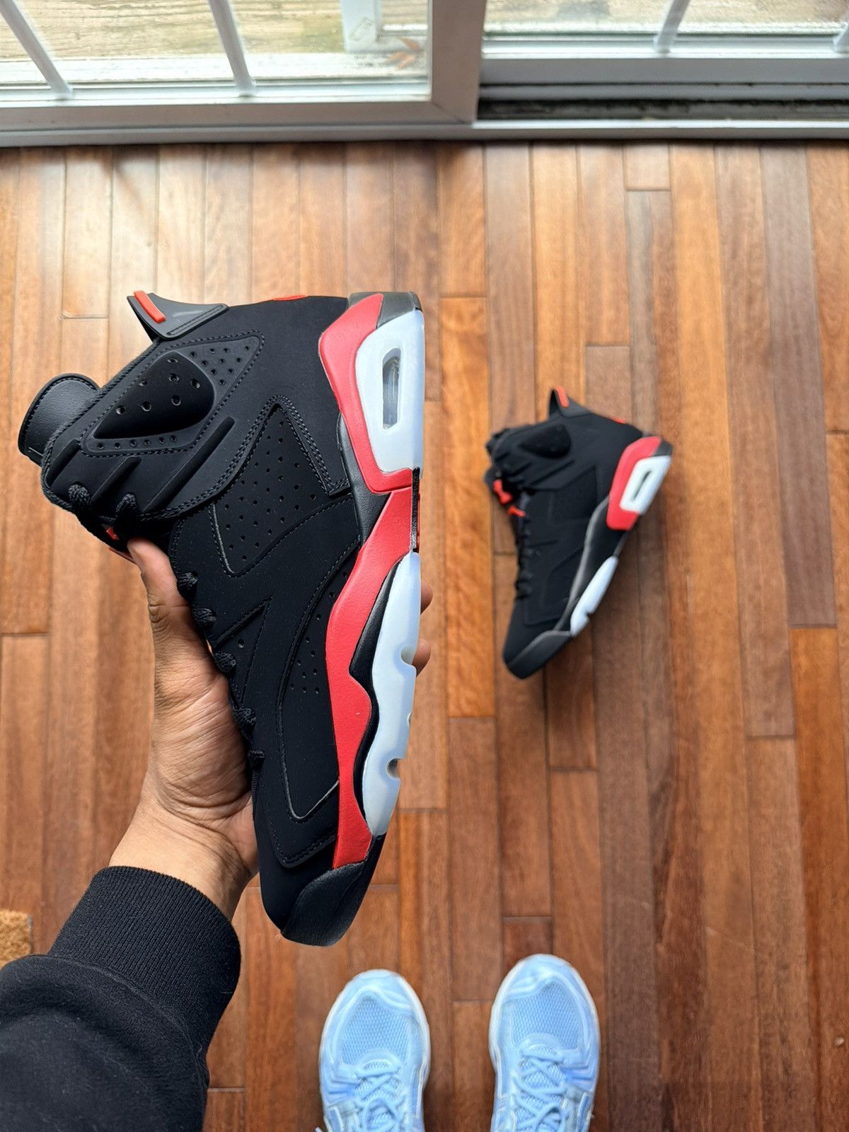 Nike Jordan 6 Infrared Size 12 - Red - Size 12 - Detail Shot