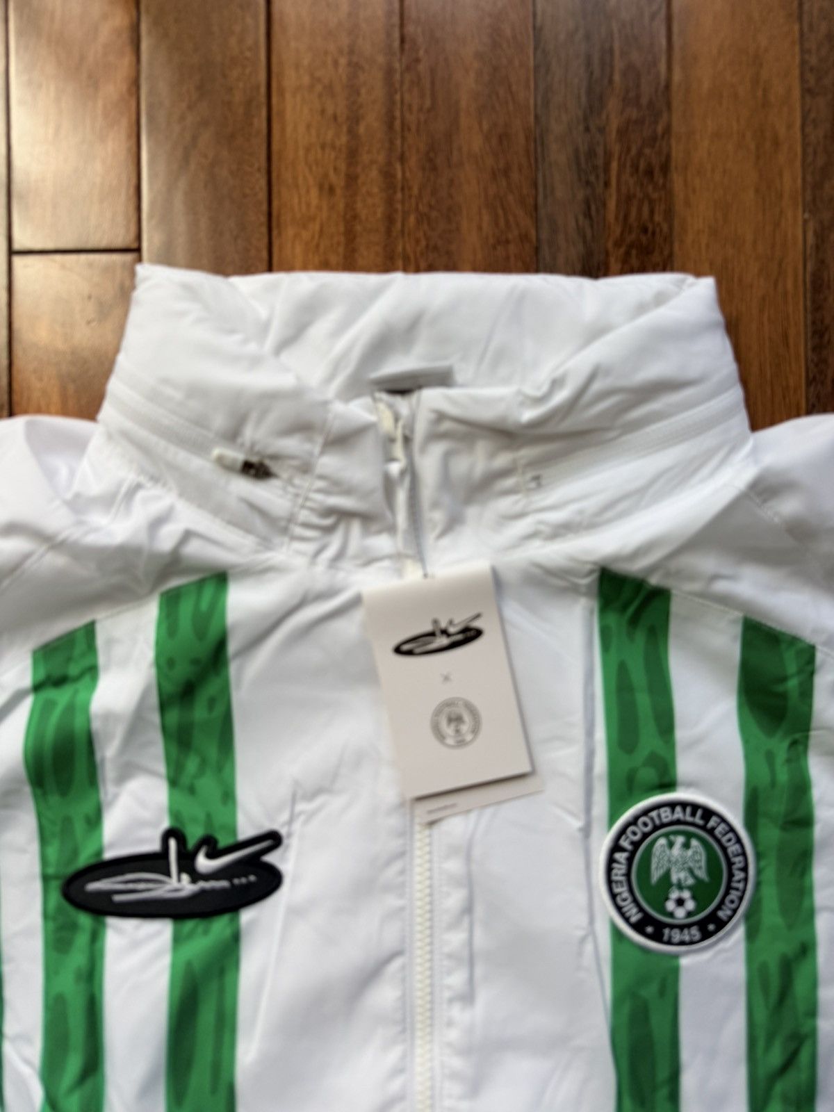 Nike Nigeria Slawn Light Weight Jacket World Cup Large - Size L - View 5