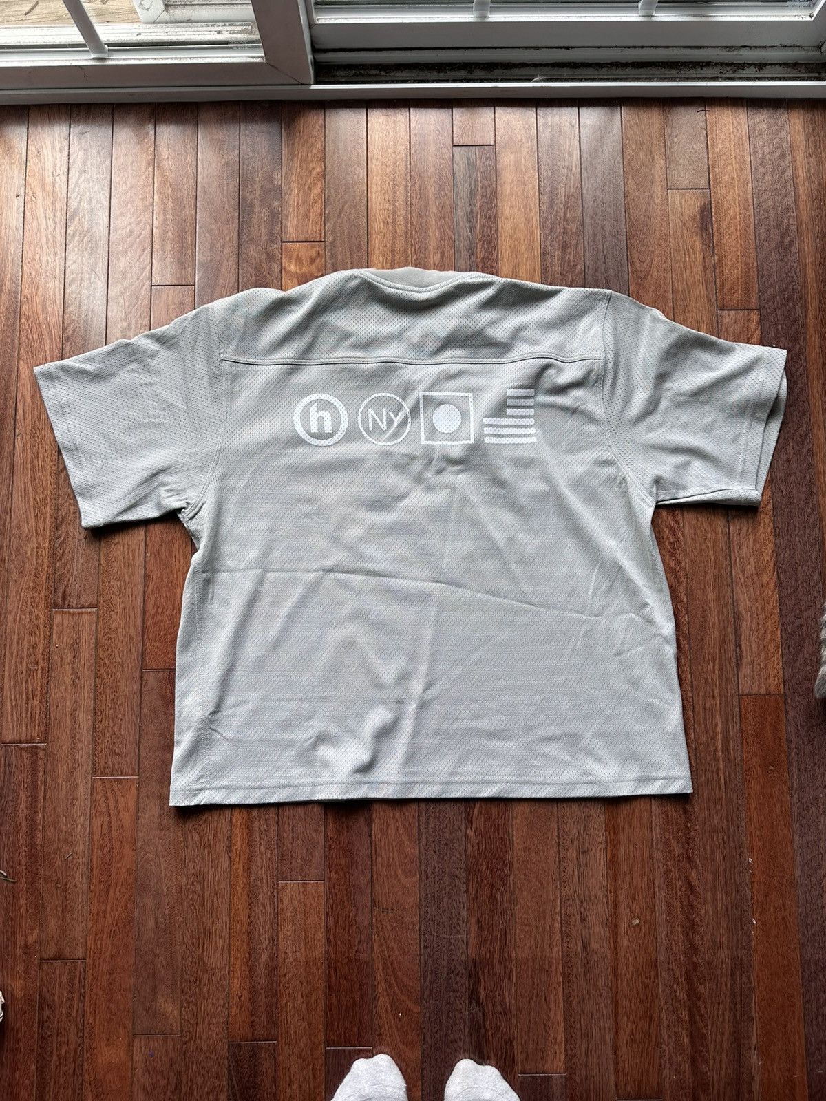 HIDDEN Mesh Jersey Grey - Grey - Size XL - Tag/Label