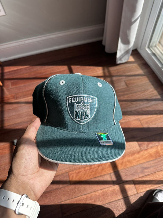 NFL Philadelphia Eagles Equipment Fitted Hat 7 25 7 1  - Green - Size OS - Front View