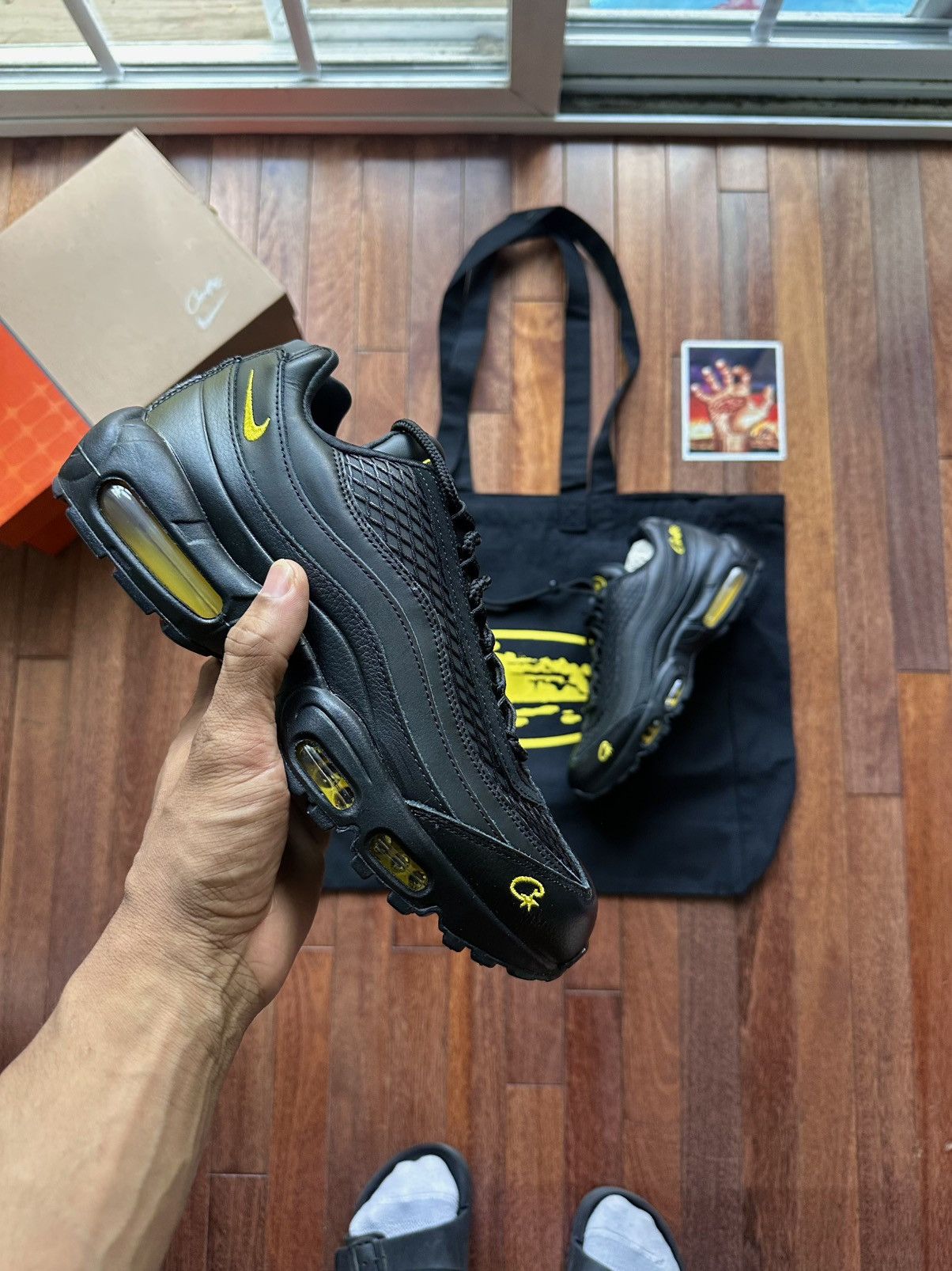 Corteiz x Nike Corteiz Crtz X Nike Air Max Honey Blacks Size 12 - Black - Size 12 - Back View