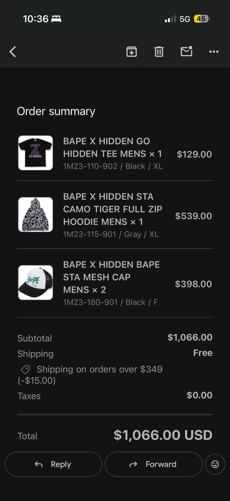 Bape X Hidden Sta Camo Tiger Full Zip Hoodie - Red - Size XL - View 16