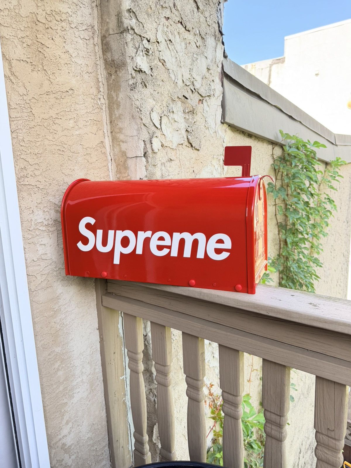 Supreme Gaines Mailbox - Red - Size OS - Back View