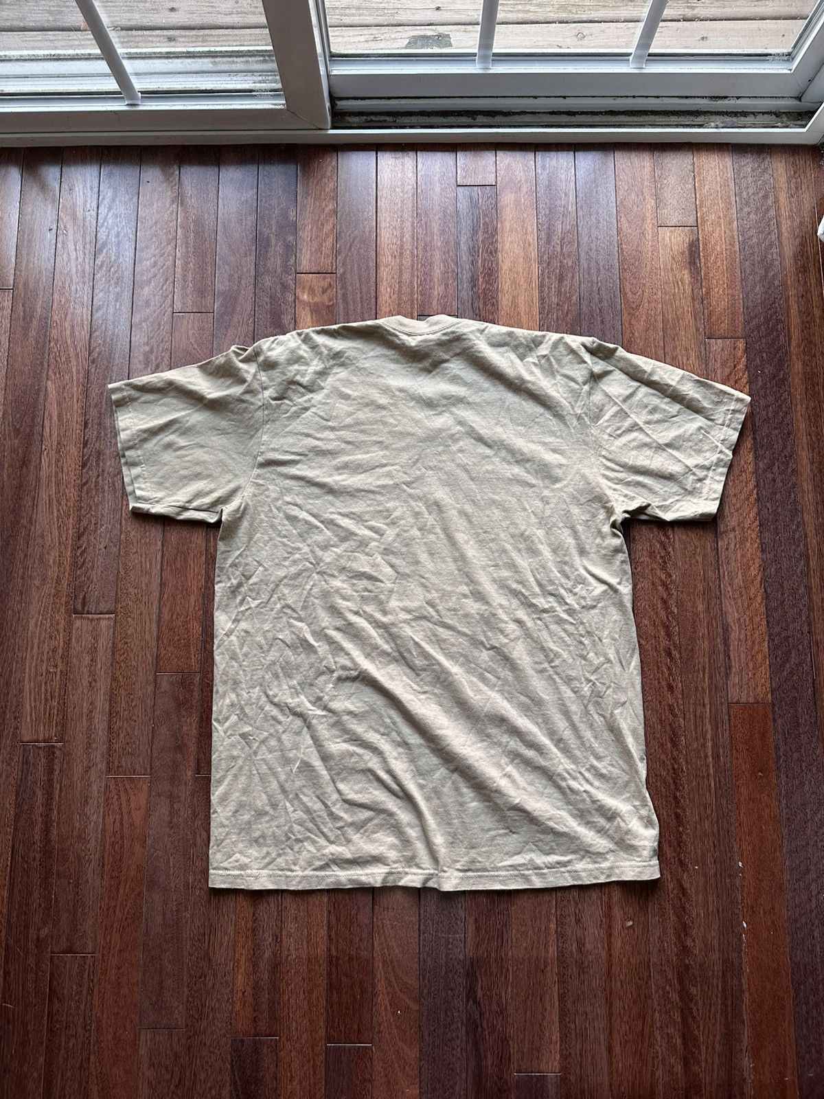 Supreme Camo Box Logo Khaki Large - Size L - Back View