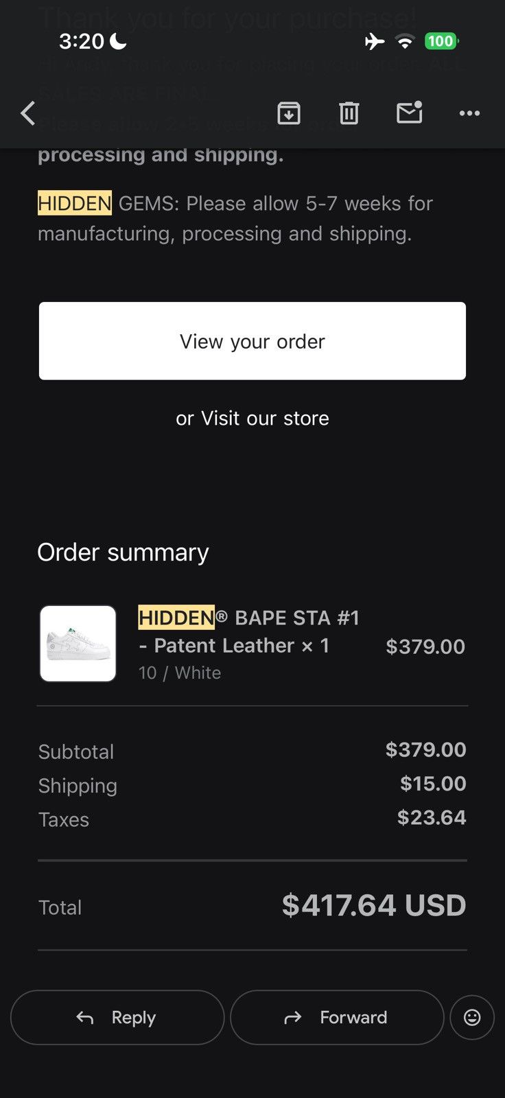 Bape Hidden  Sta 1 Friends Family Patent Leather Size 1 - White - Size 10 - View 22