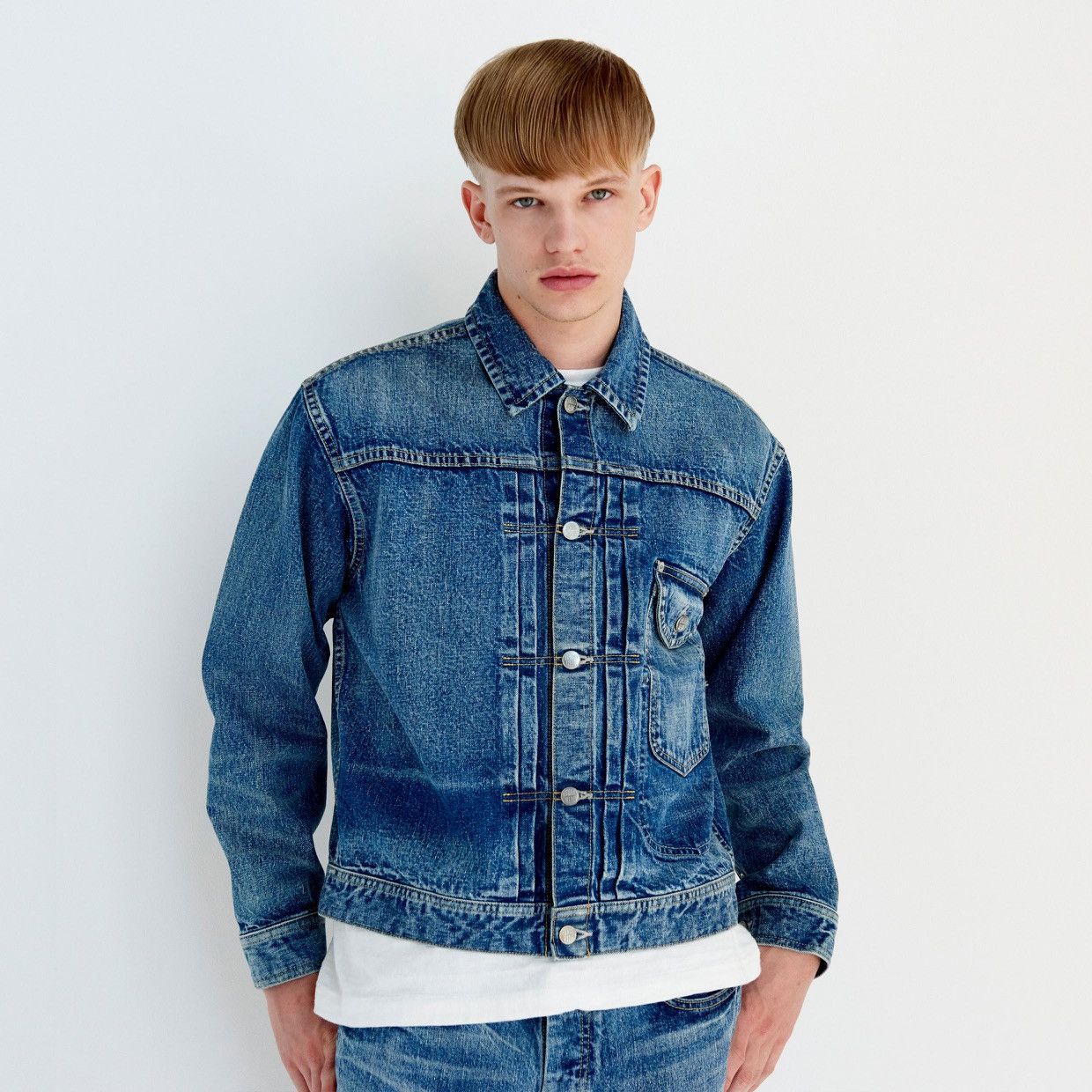 Human Made Storm Cowboy Denim Jacket Type 1949 Indigo - Size M - View 14