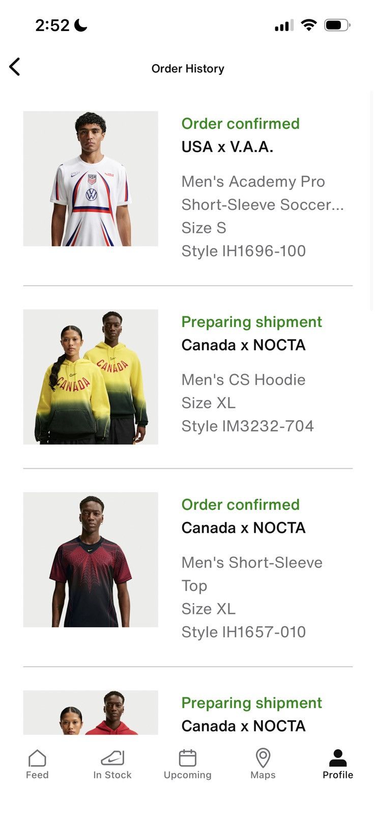 NOCTA x Nike Canada X Nocta Nike X2 World Cup Men Cs Hoodie Lar - Black - Size L - View 7