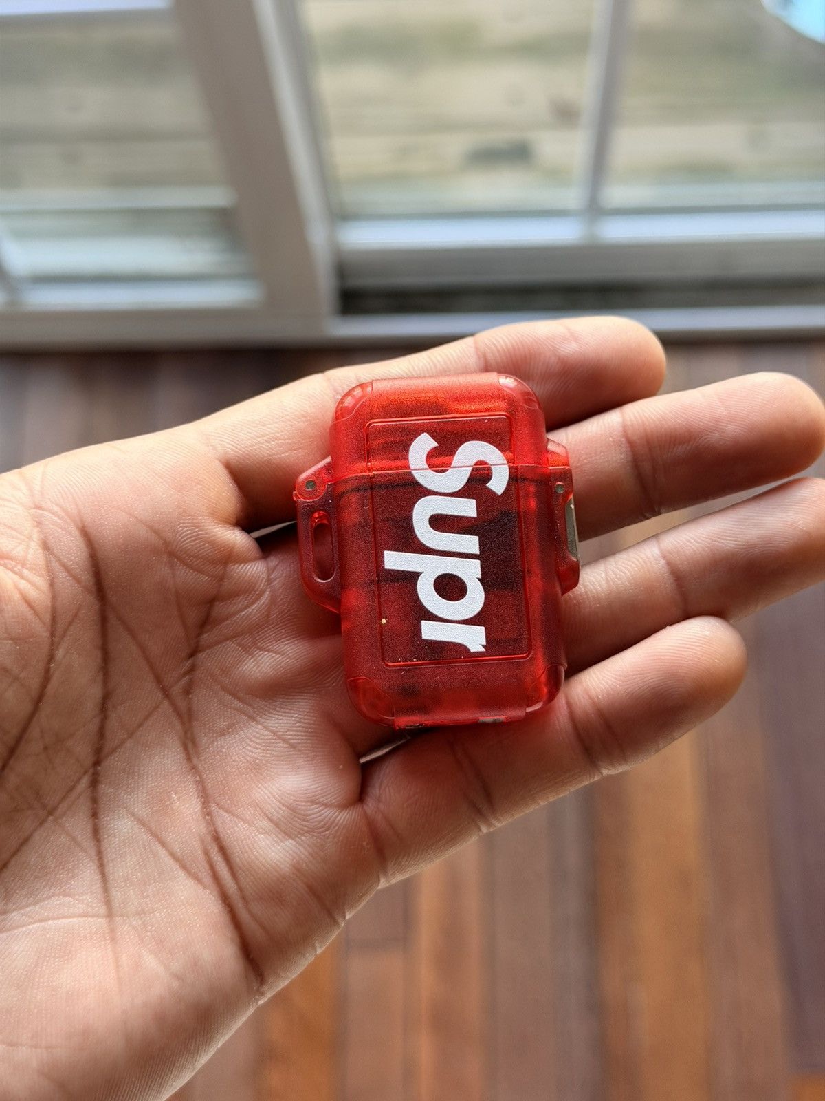 Supreme Windmill Zag Lighter Red - Red - Size OS - View 5