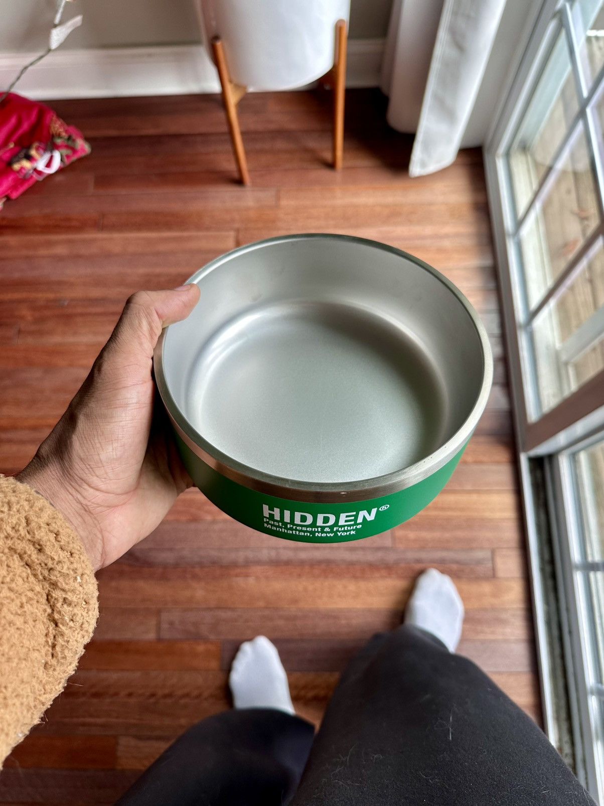 HIDDEN Dog Bowl Green - Green - Size OS - View 5