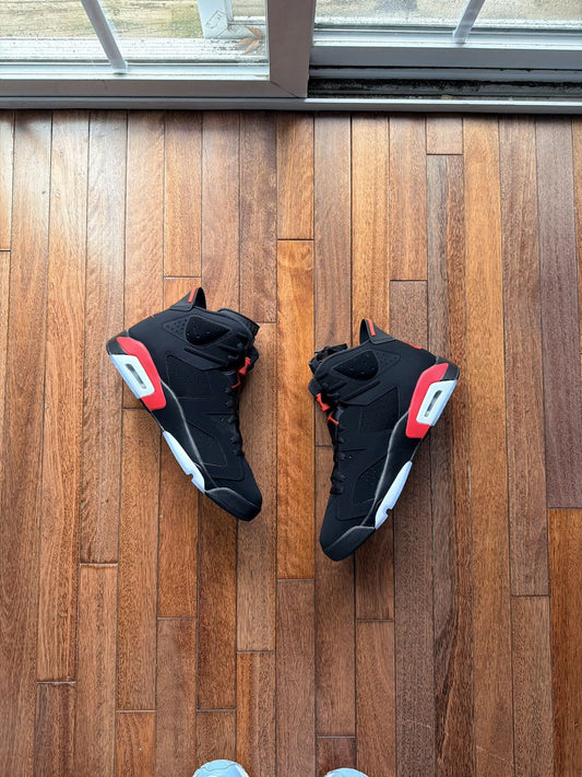 Nike Jordan 6 Infrared Size 12 - Red - Size 12 - Back View