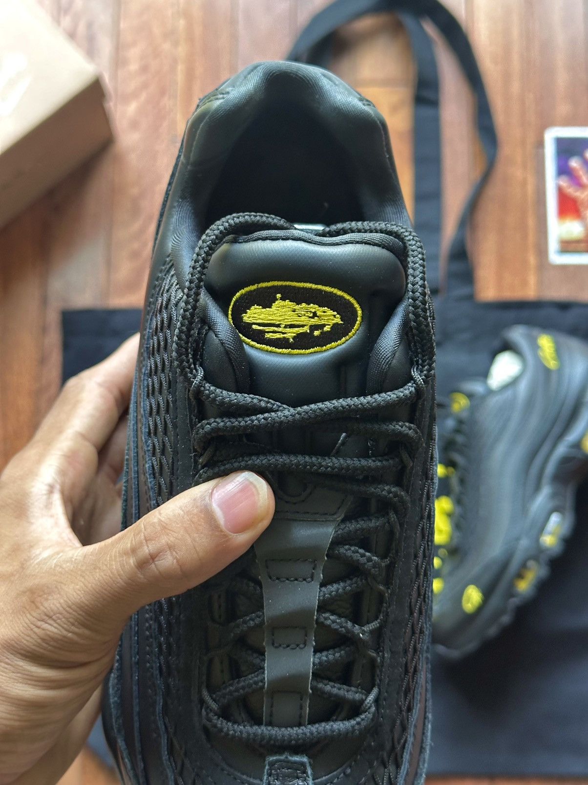 Corteiz x Nike Corteiz Crtz X Nike Air Max Honey Blacks Size 12 - Black - Size 12 - View 6