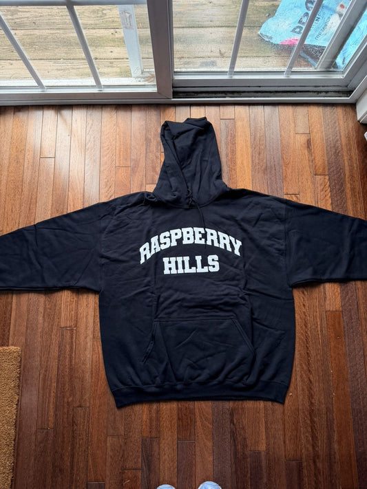 The GV Gallery Gv Gallery Raspberry Hills Of Hoodie Black - Black - Size XL - Front View