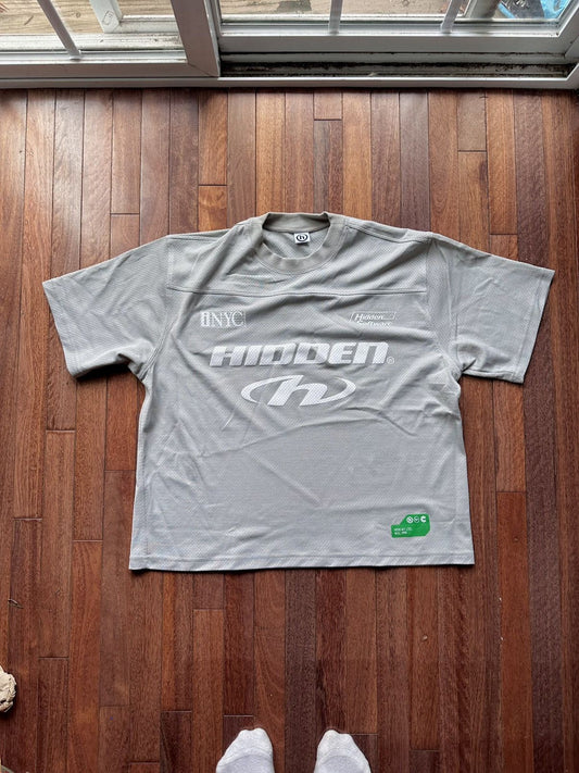 HIDDEN Mesh Jersey Grey - Grey - Size XL - Front View