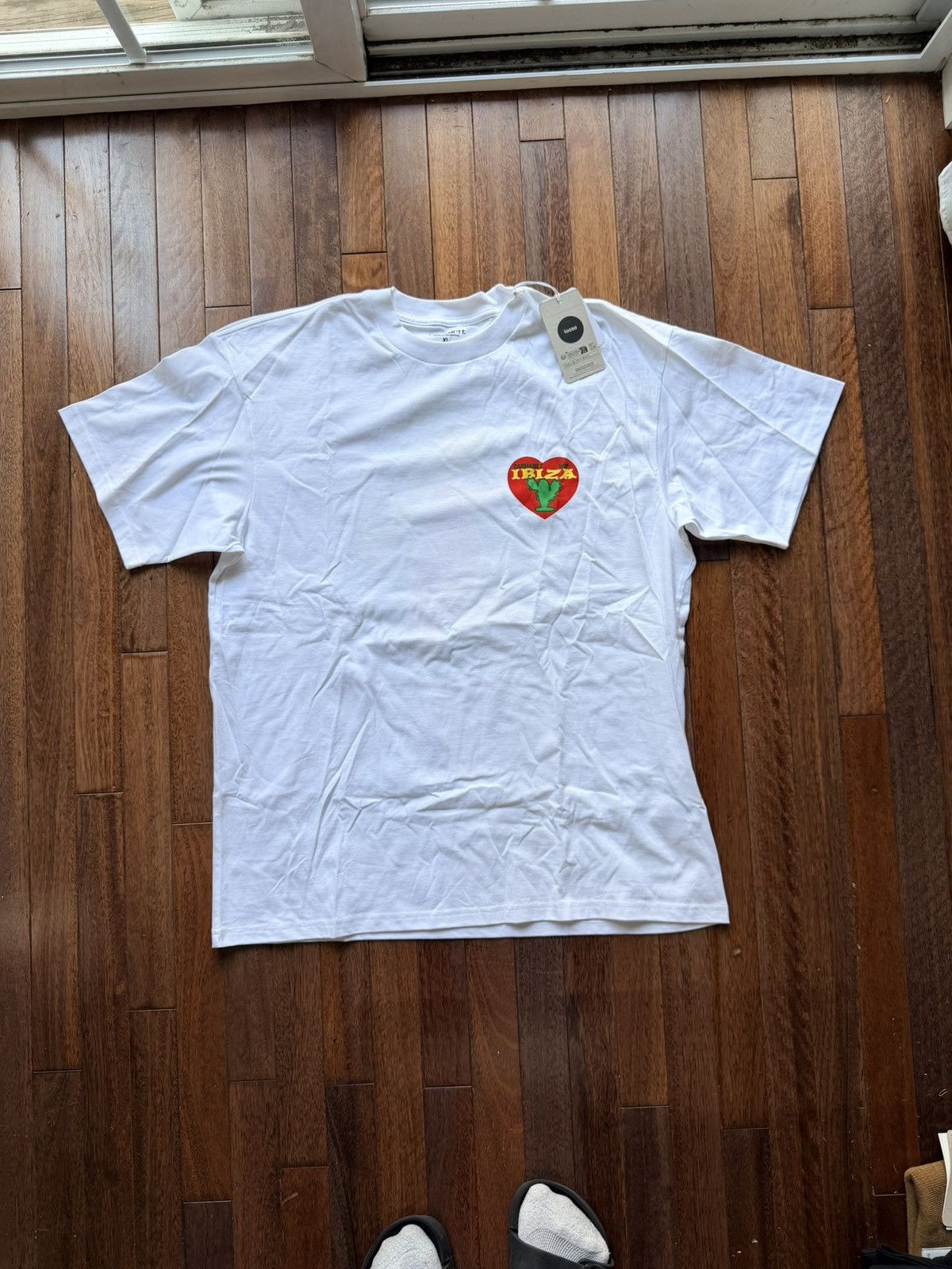 Carhartt WIP Ibiza Store Tee White - White - Size XL - Tag/Label