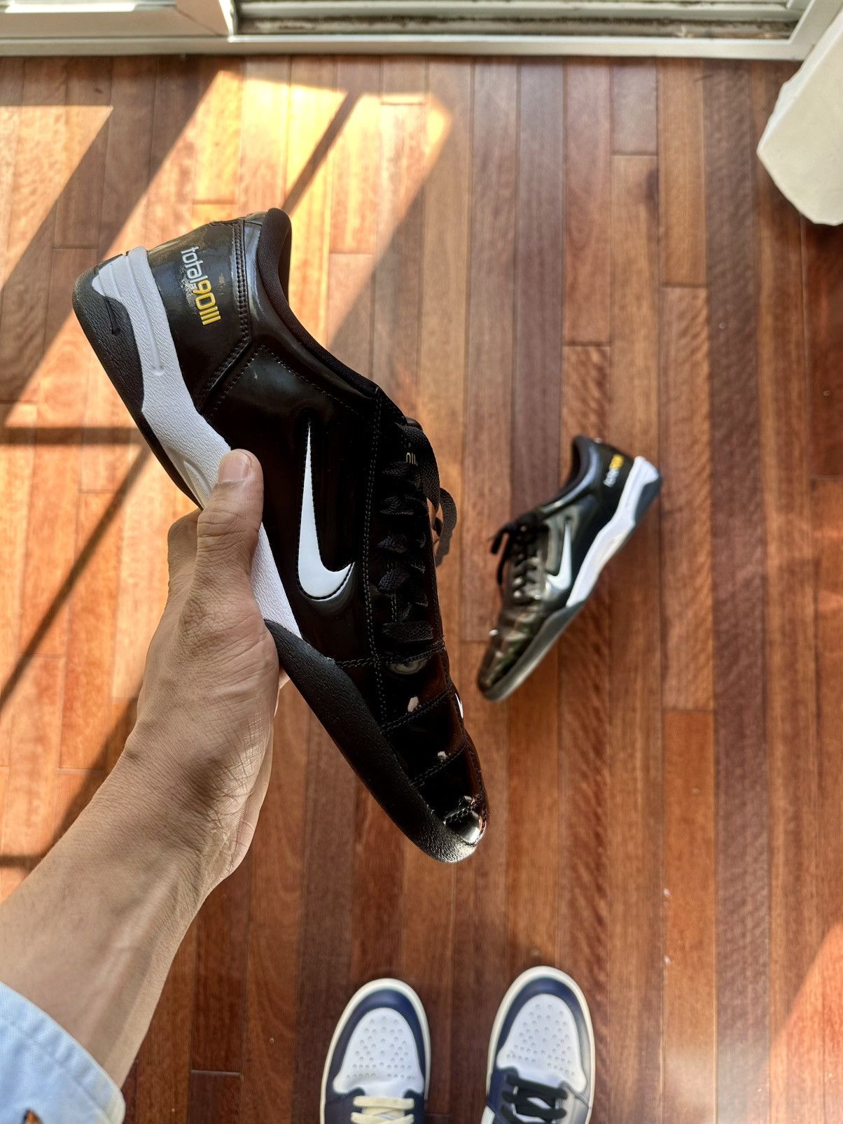 Nike Total 90 3 Sp Size 12 Black - Black - Size 12 - Tag/Label