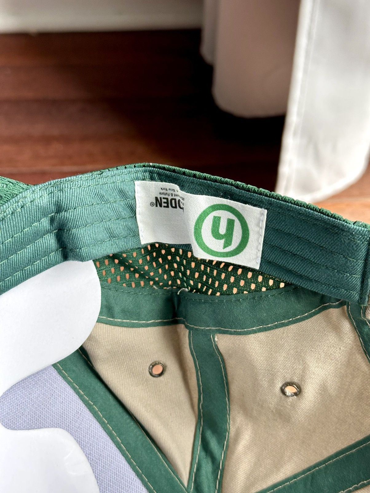 HIDDEN Two Tone Racer Cap Green Tan - Green - Size OS - View 7