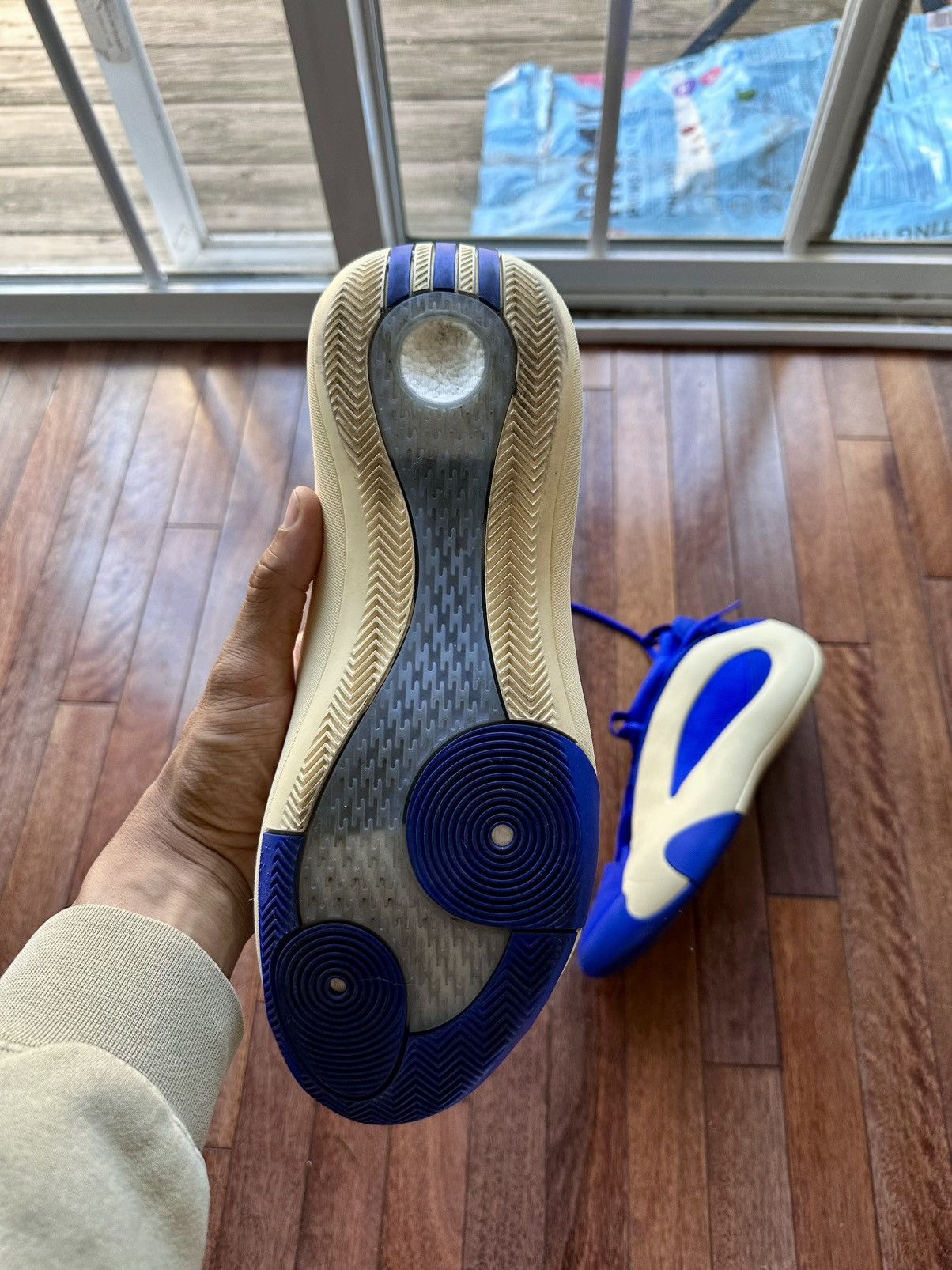 Adidas11. Adidas Adidas Harden 8 Blue Fusion 11 5 - Blue - Size 5 - View 9