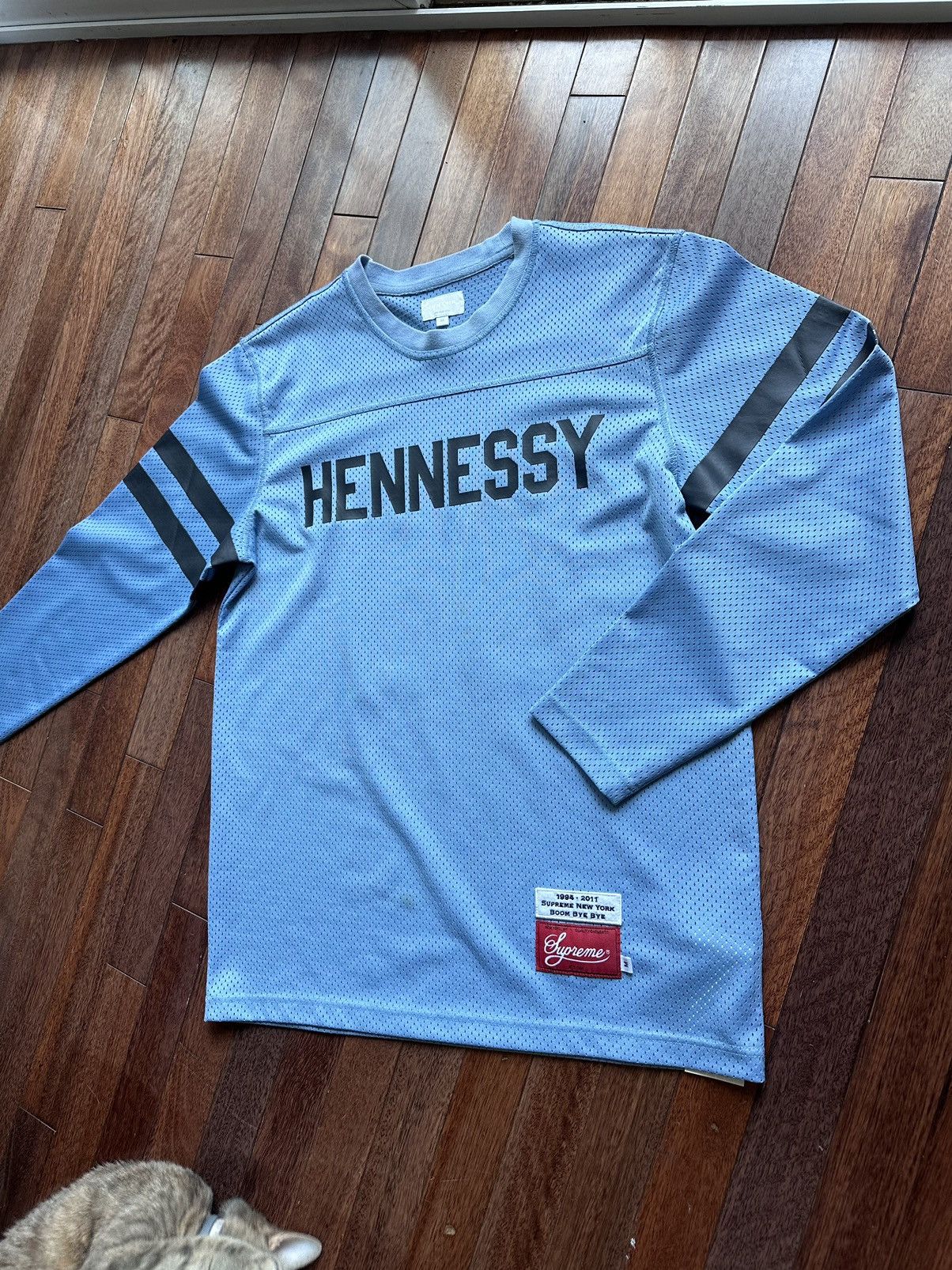 Supreme Hennessy Football Jersey 2011 Medium - Blue - Size M - View 7