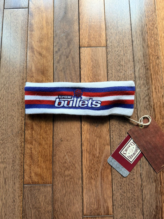 Supreme Mitchell Ness Teams Headband Bullets - Size OS - Front View