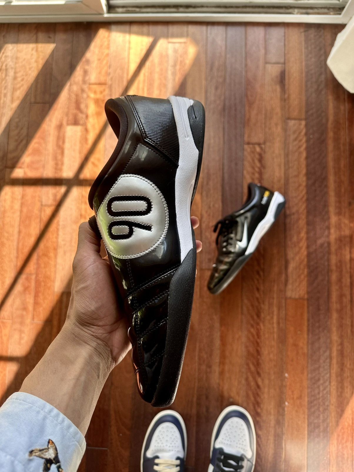 Nike Total 90 3 Sp Size 12 Black - Black - Size 12 - Detail Shot