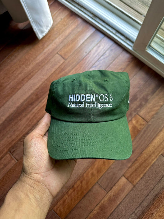 HIDDEN 6 Year Natural Intelligence Hat Green - Green - Size OS - Front View