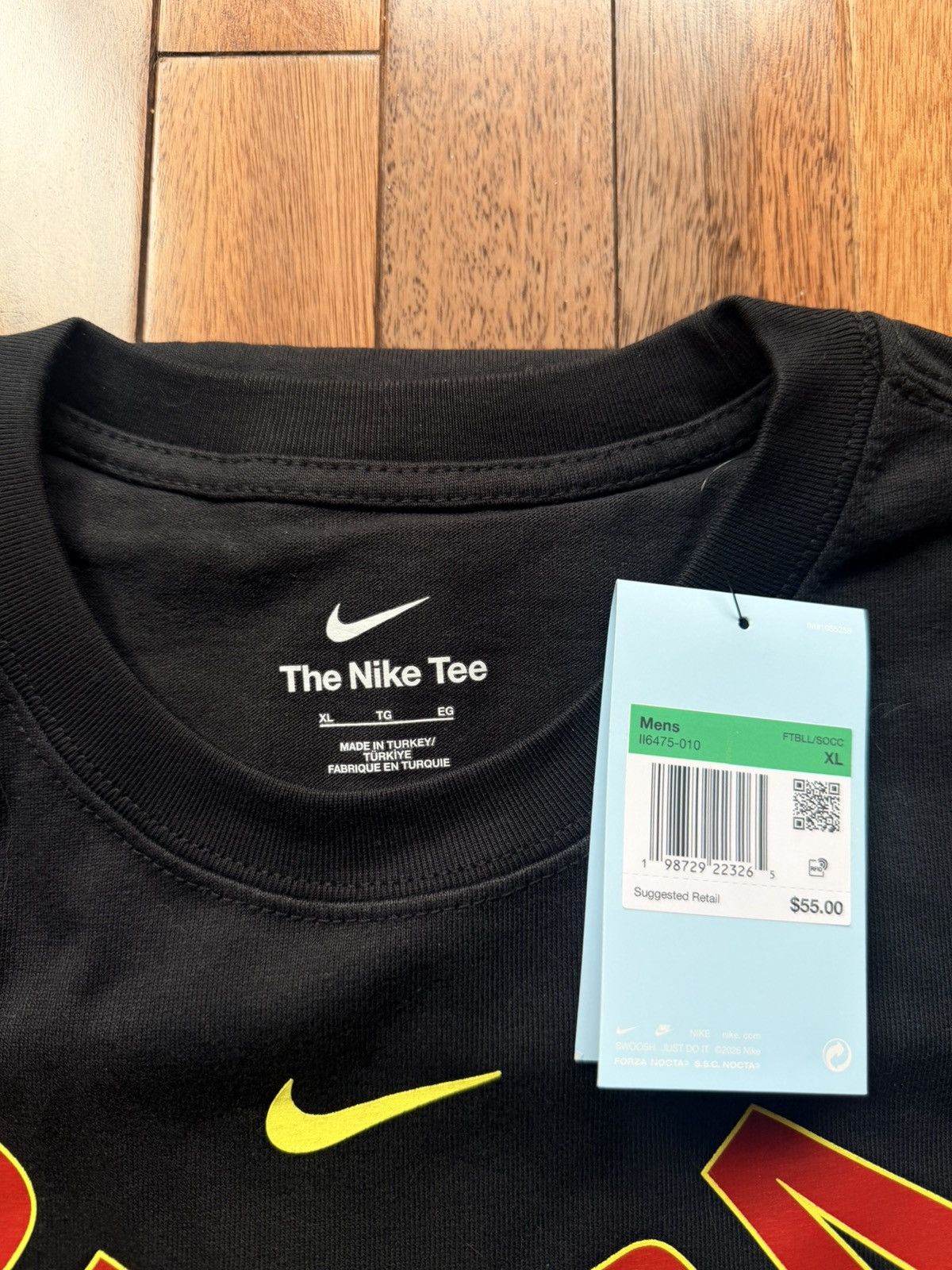 NOCTA x Nike Nocta Nike Canada X2 World Cup Tee - Black - Size XL - View 8