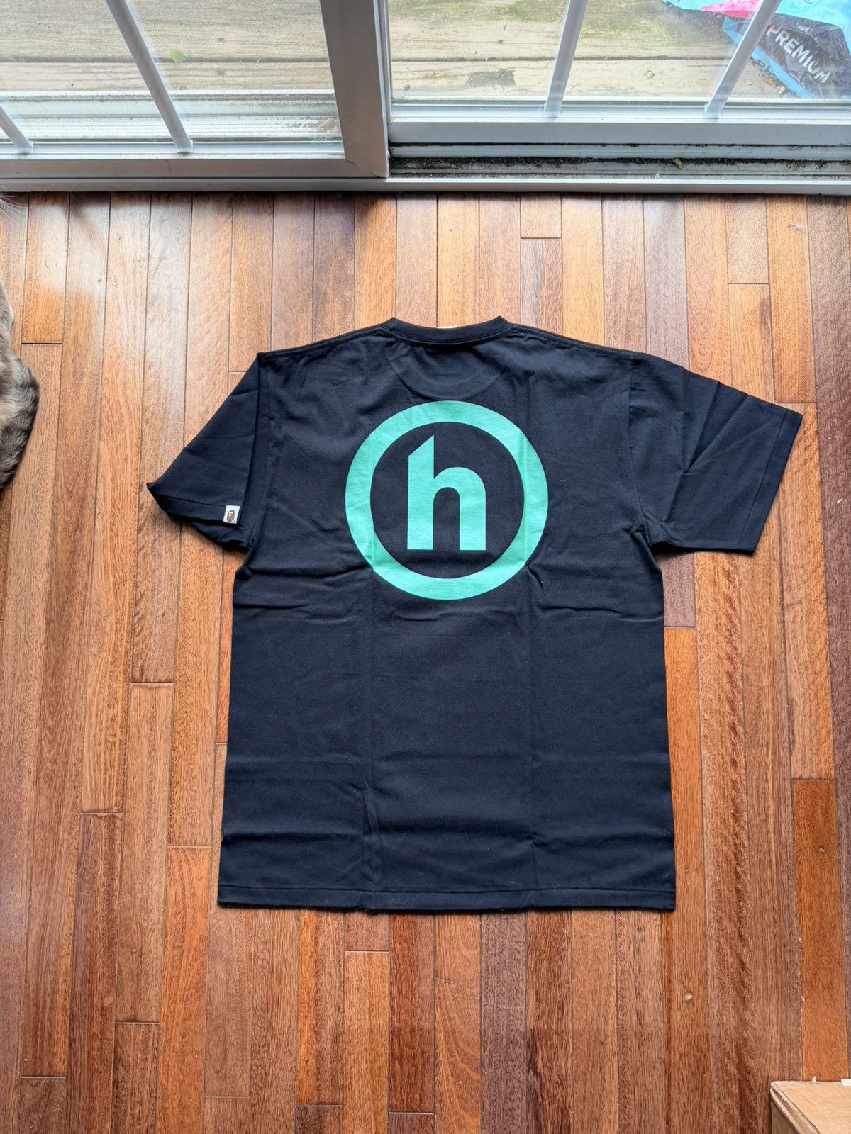 Bape X Hidden Bathing Ape Tee Black - Black - Size XL - View 7