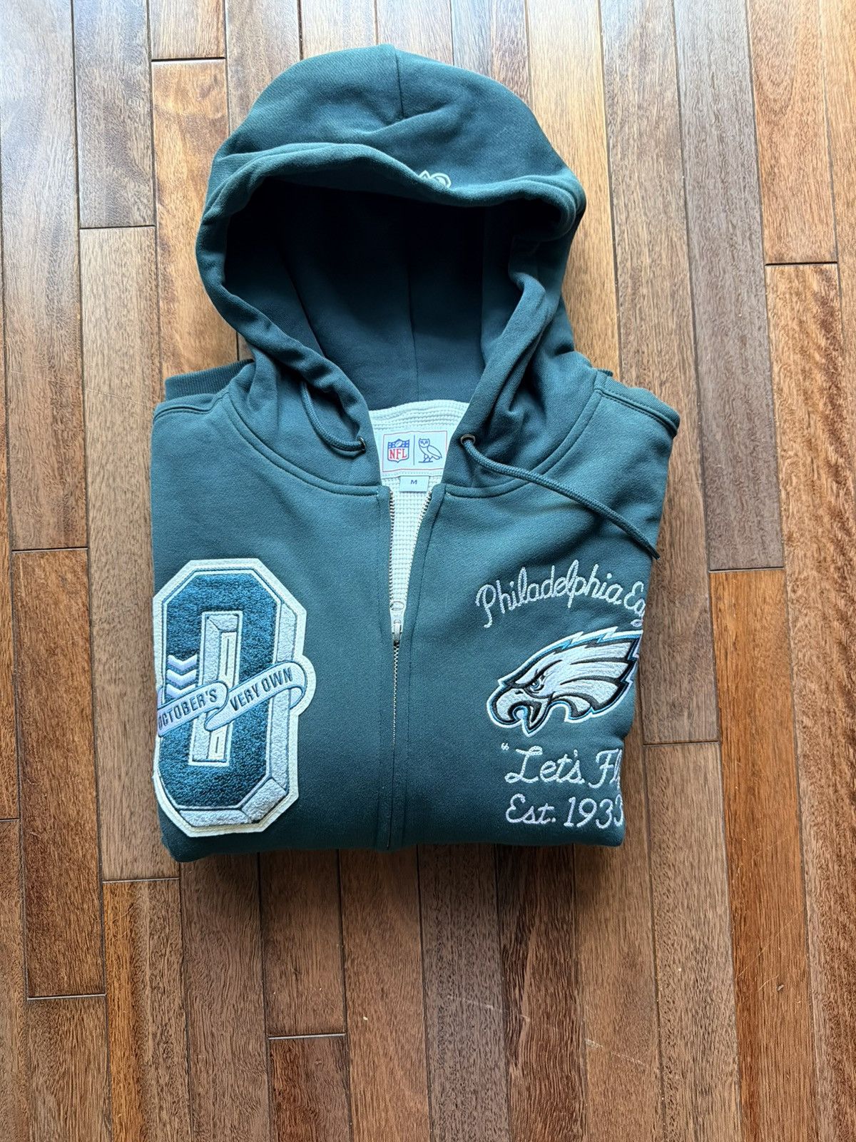NFL x October's Very Own Nfl X October Very Own Octobers Very Own Ovo Nfl E - Green - Size M - Back View