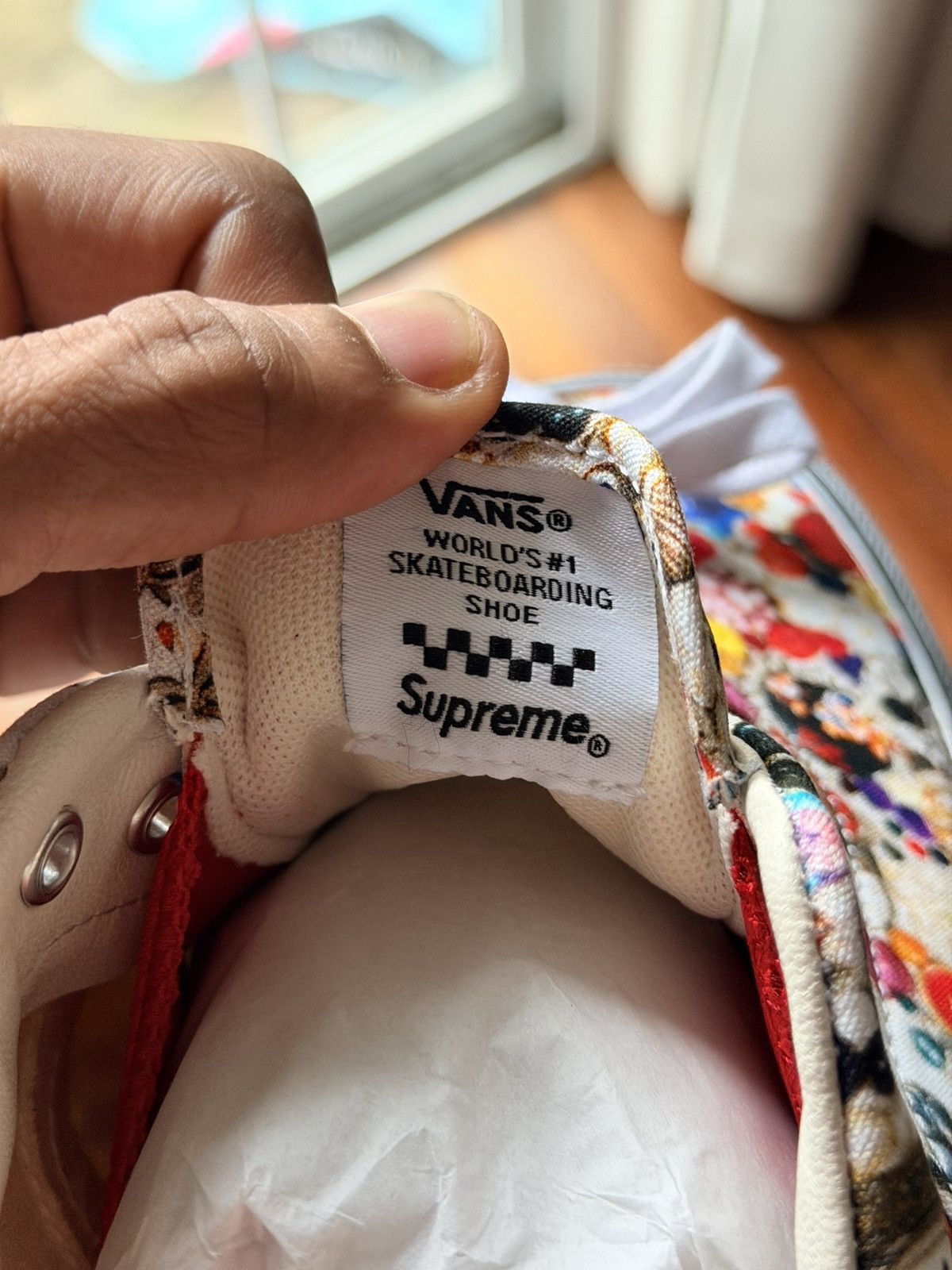 Supreme x Vans Supreme Mike Kelley Vans Era 12 White - White - Size 12 - View 6