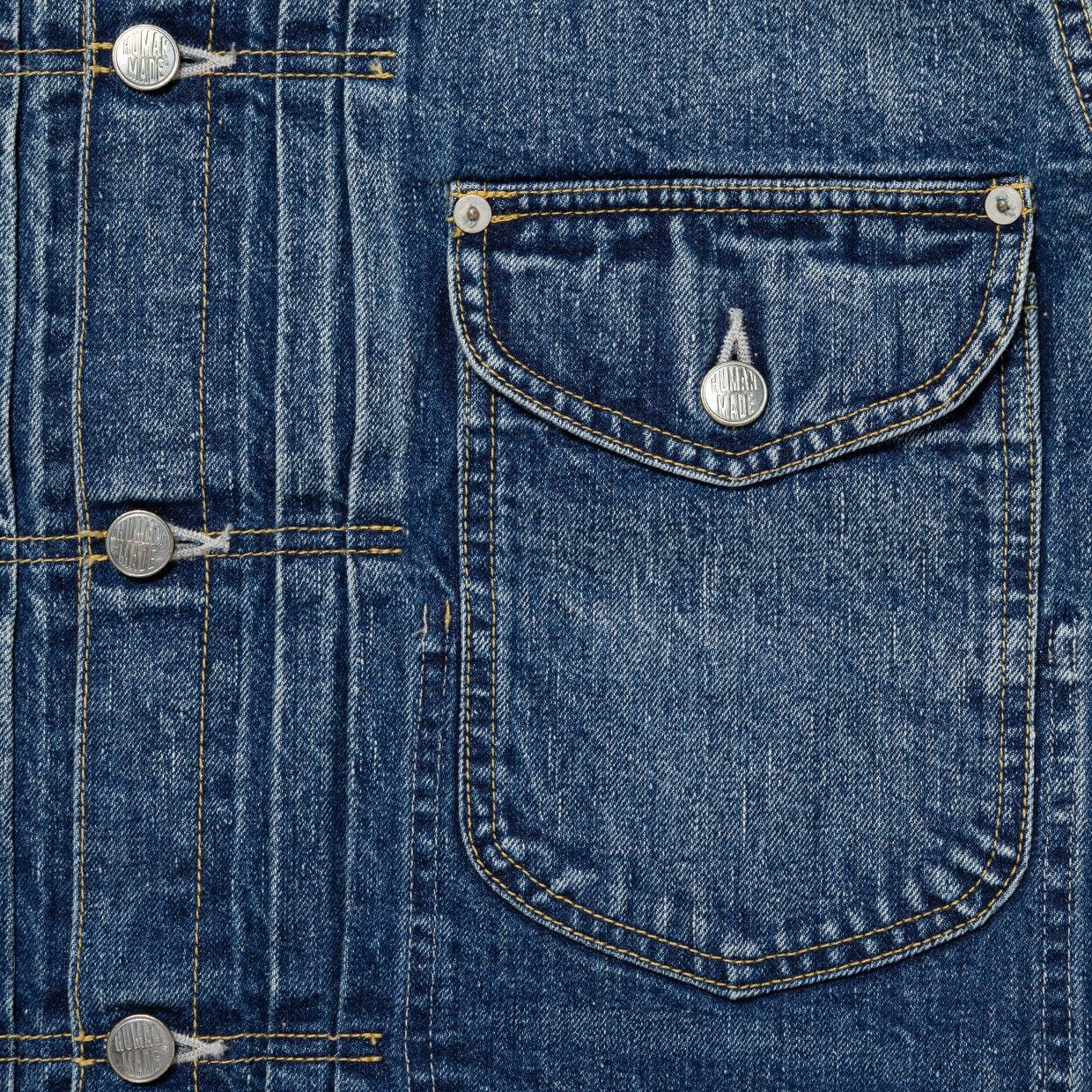 Human Made Storm Cowboy Denim Jacket Type 1949 Indigo - Size M - View 12