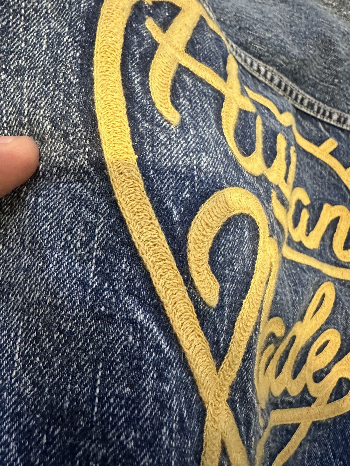 Human Made Storm Cowboy Denim Jacket Type 1949 Indigo - Size M - Detail Shot
