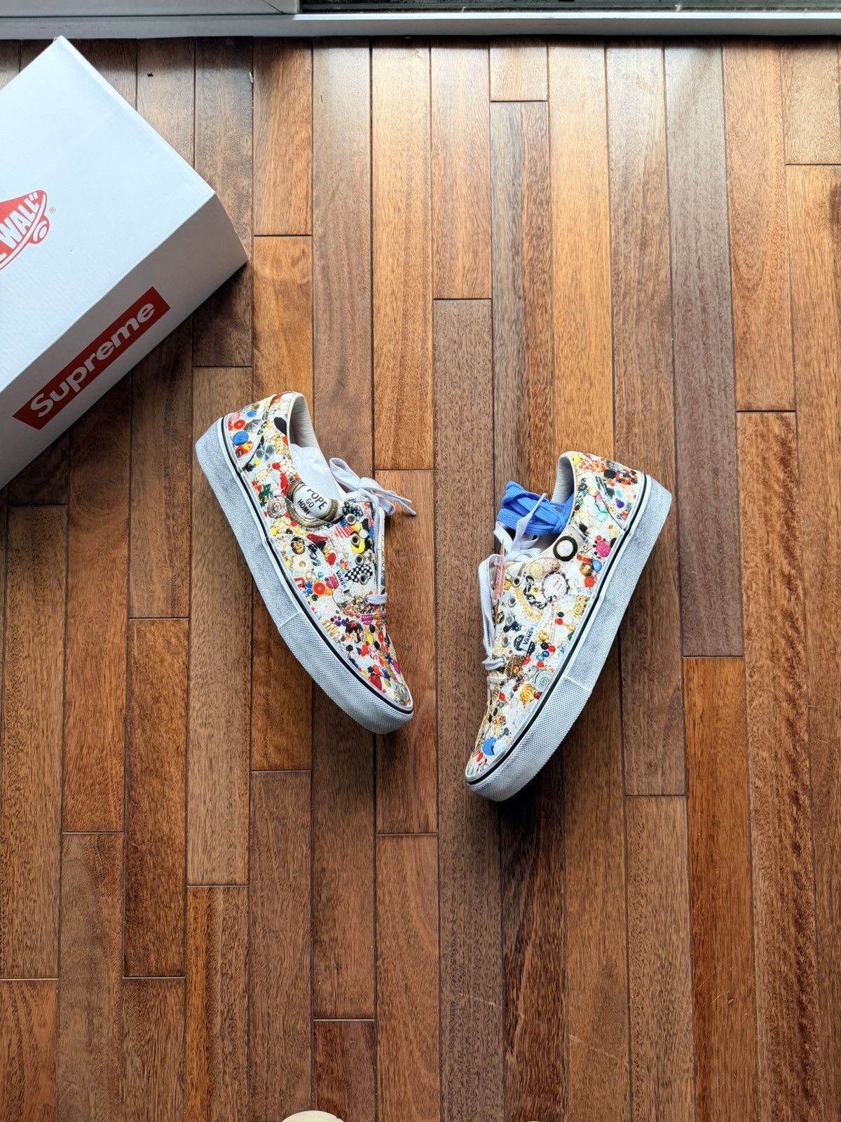 Supreme x Vans Supreme Mike Kelley Vans Era 12 White - White - Size 12 - View 5