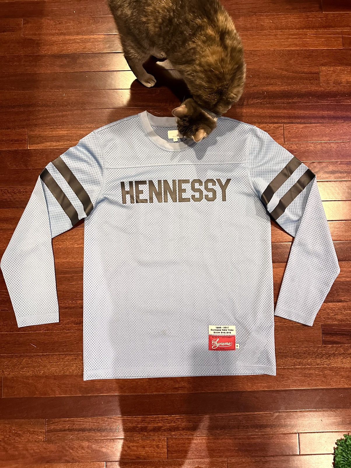 Supreme Hennessy Football Jersey 2011 Medium - Blue - Size M - View 9