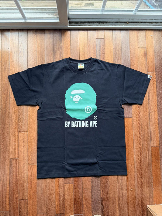 Bape X Hidden Bathing Ape Tee Black - Black - Size XL - Front View