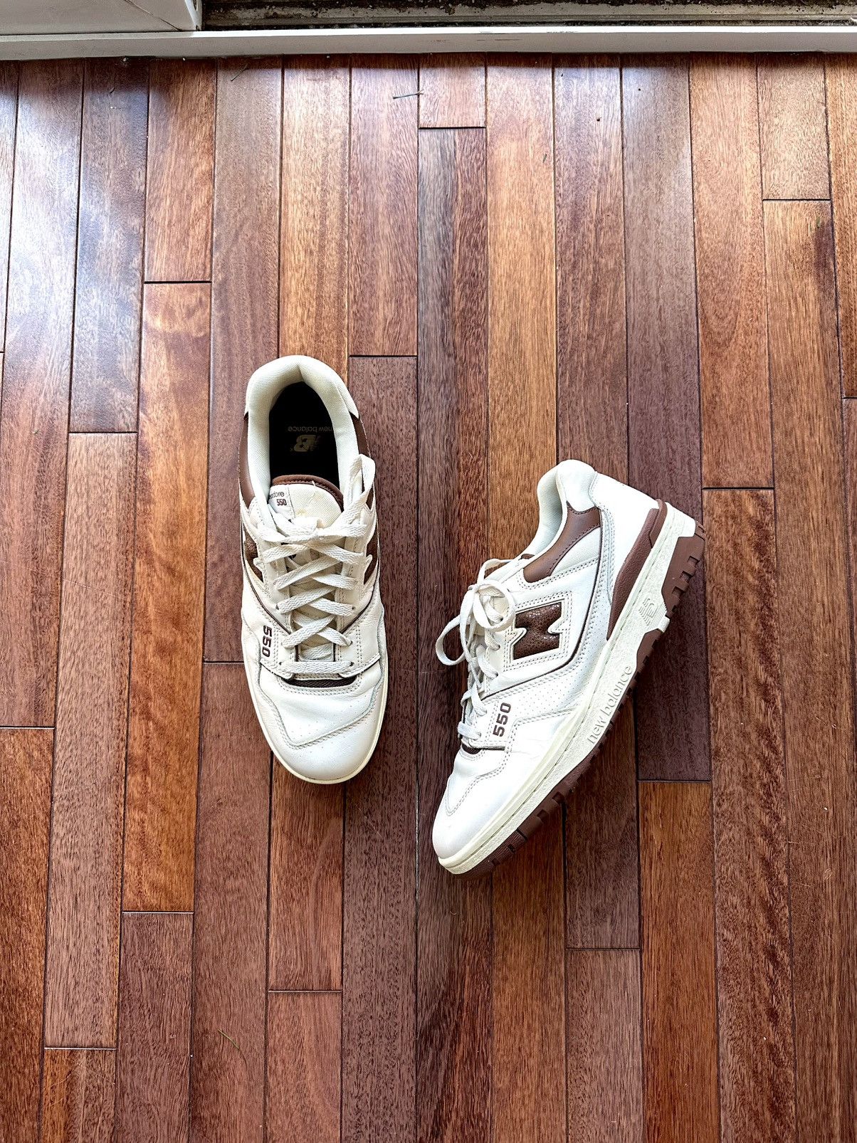 Aime Leon Dore x New Balance New Balance X Aime Leon Dore 550 Brown Size 12 - Brown - Size 12 - Back View