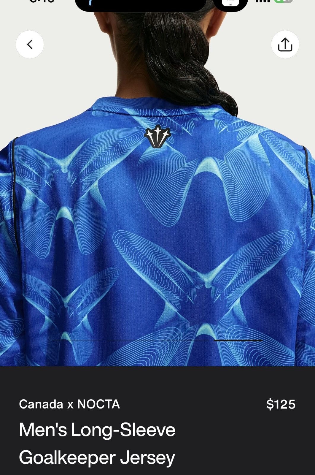 NOCTA x Nike Canada X Nocta Nike Men Long Sleeve Goalkeeper Jer - Size L - View 9