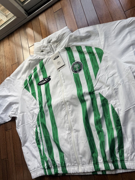 Nike Nigeria Slawn Light Weight Jacket World Cup Large - Size L - Back View
