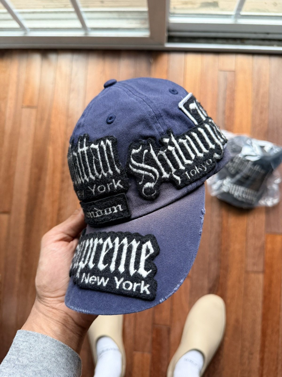 Supreme City Patches 6 Panel Navy - Navy - Size OS - Tag/Label