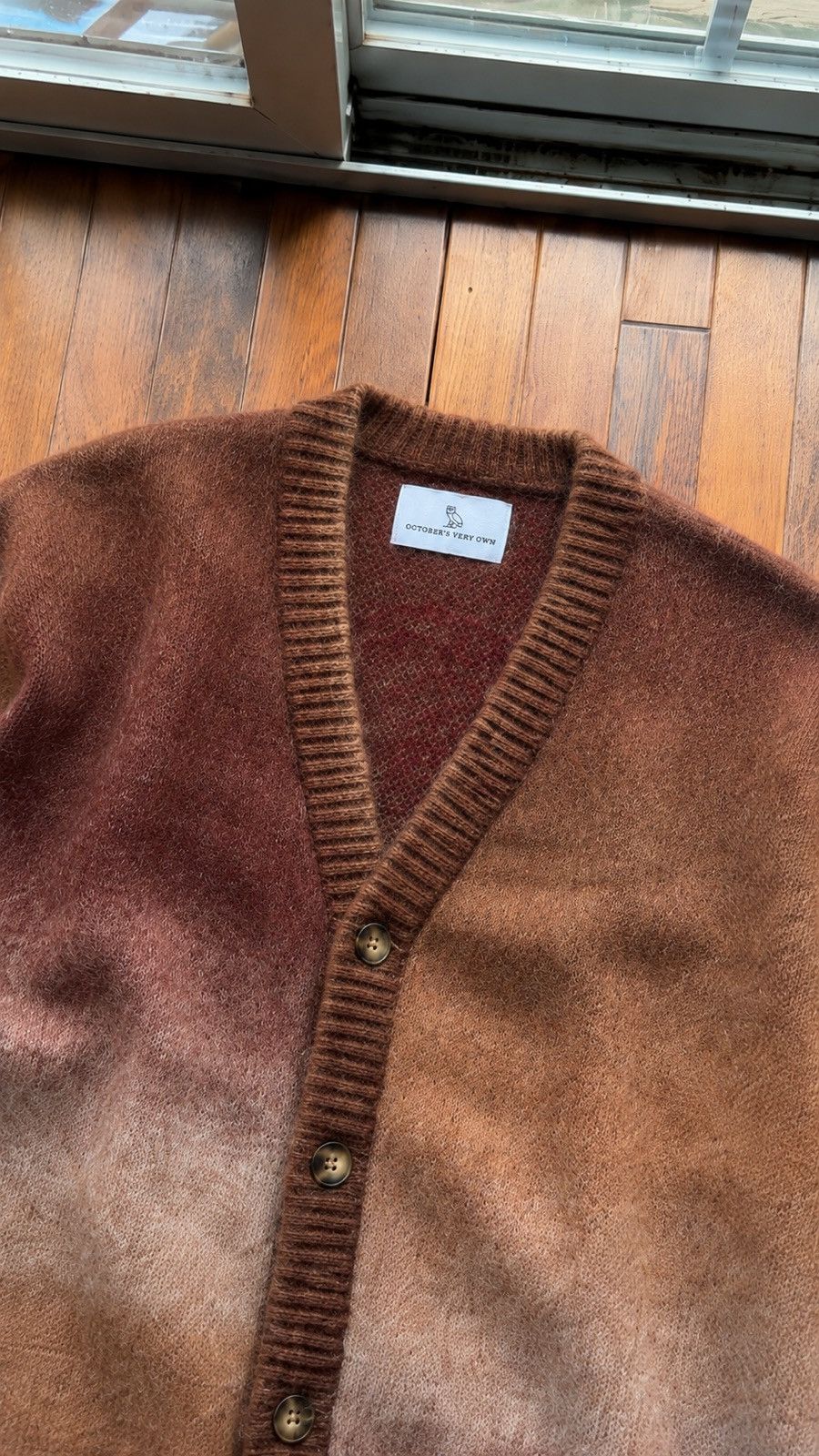 October's Very Own October Very Own Octobers Very Own Mohair Rose Dro - Size L - Detail Shot