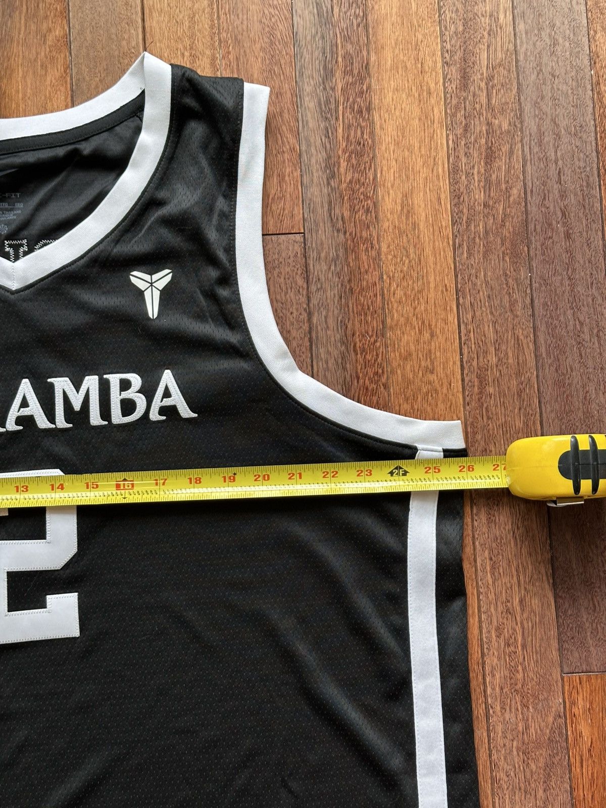 Nike Womens  Gigi Kobe Bryant Mambacita Jersey Black - Black - Size XXL - View 8