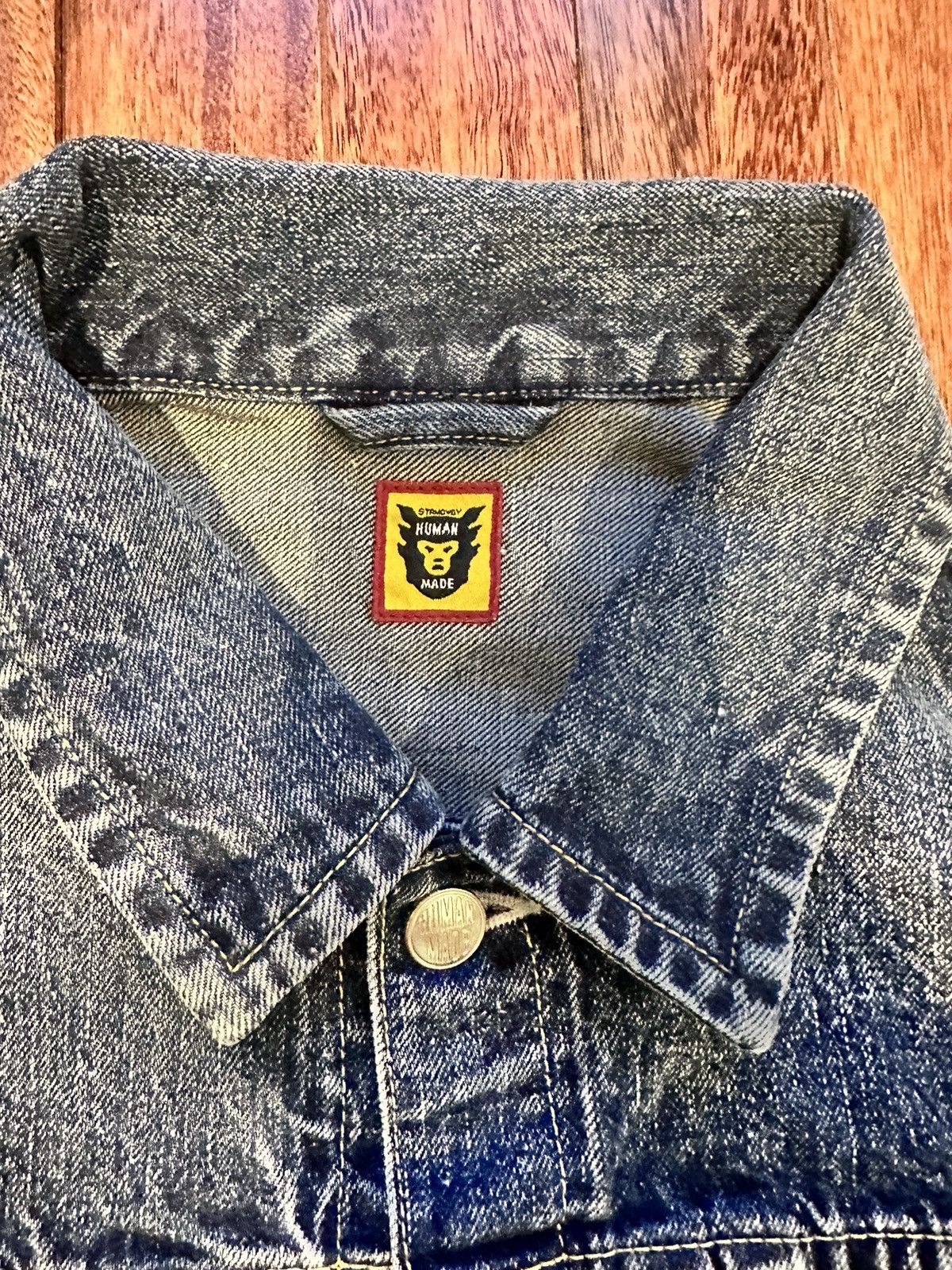 Human Made Storm Cowboy Denim Jacket Type 1949 Indigo - Size M - View 6