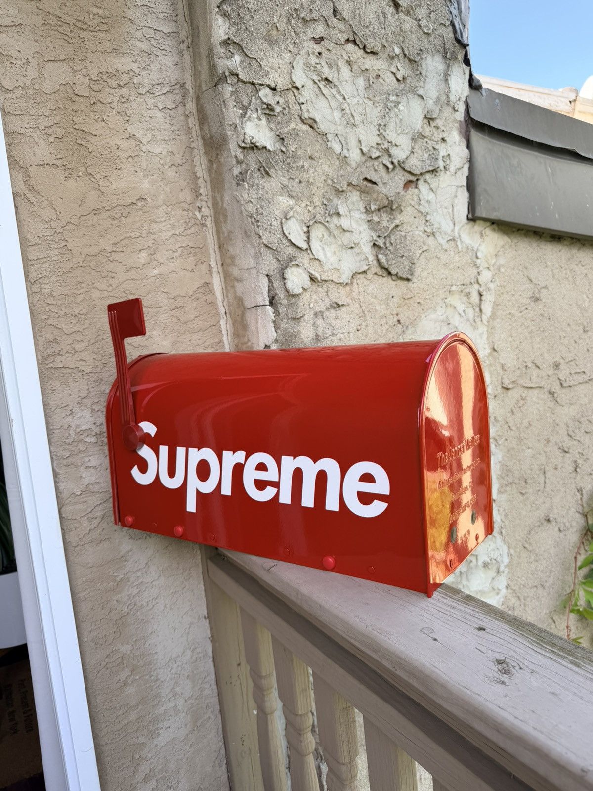 Supreme Gaines Mailbox - Red - Size OS - Front View