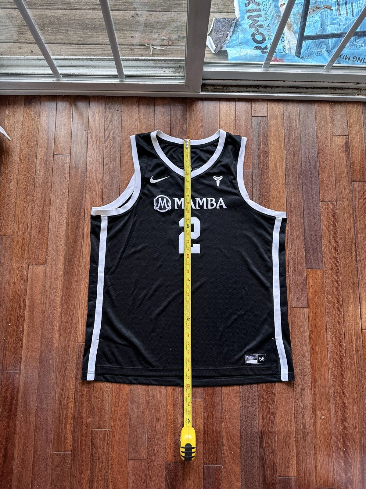 Nike Womens  Gigi Kobe Bryant Mambacita Jersey Black - Black - Size XXL - View 6